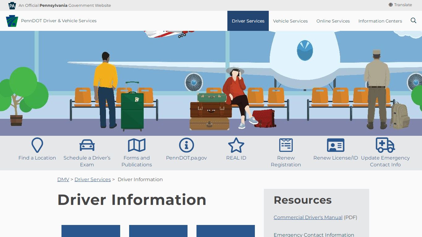 Driver Information - PennDOT Driver & Vehicle Services